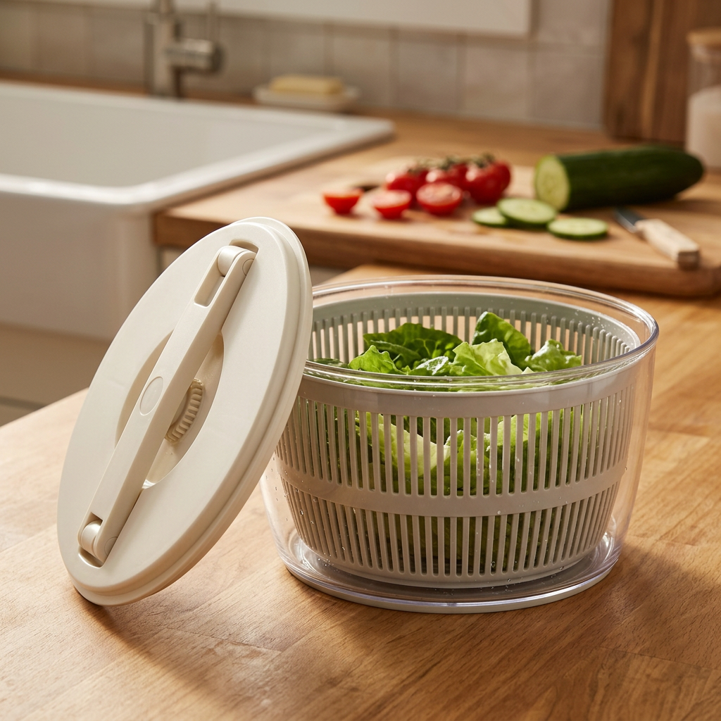 Weeknight salad preparation