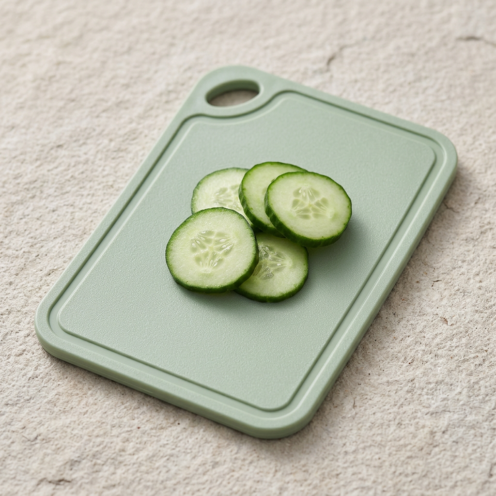 Sage board groove and handle detail